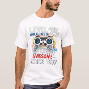 T-shirt Jeu vidéo déverrouillé Vintage 1997