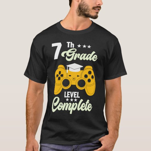 T-shirt Jeu vidéo du système de classement complet de 7e a (Devant)