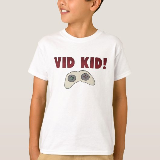 T-shirt Jeu vidéo enfant (Devant)