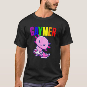 T-shirt Jeu vidéo Gaymer Gay pride Drapeau Gamer Lgbtq Jeu