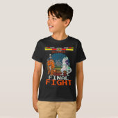 T-shirt Jeu vidéo Halloween T-rex Skeleton maman - Final (Devant entier)