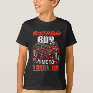T-shirt Jeu Vidéo Jeu Anniversaire Fête Garçon
