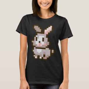 T-shirt Jeu Vidéo Pâques Pixelé Game Vidéo Pâques Bunny Ga