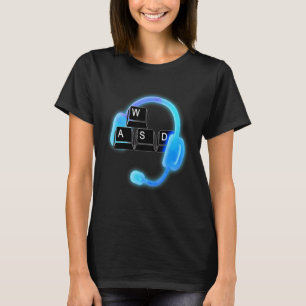 T-shirt Jeu vidéo Pc Gamer Jeu Jeu Jeu