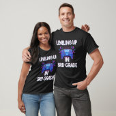 T-shirt Jeu vidéo pour les étudiants Levelup in Third G (Unisexe)