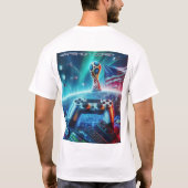 T-SHIRT JEU VIDÉO USA WORLD CUP SUR BLANC (Dos)