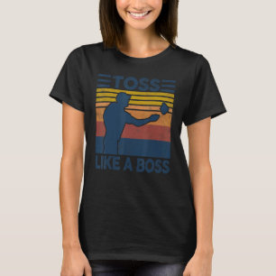 T-shirt Jeu vintage Comme Un Patron Qui Touche Des Trous C
