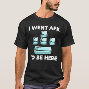 T-shirt Jeu WASD Jeu Clavier Lecteur