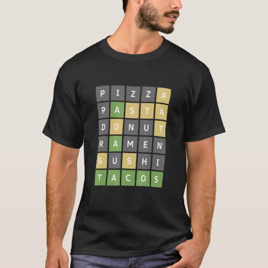 T-shirt Jeu Word en ligne 1 (Devant)