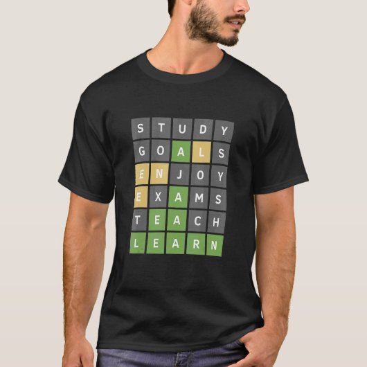 T-shirt Jeu Word en ligne 3 (Devant)