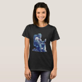 T-shirt Jeu Zombie Halloween Costume Jeu vidéo jeu C (Devant entier)