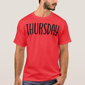 T-shirt Jeudi 1er