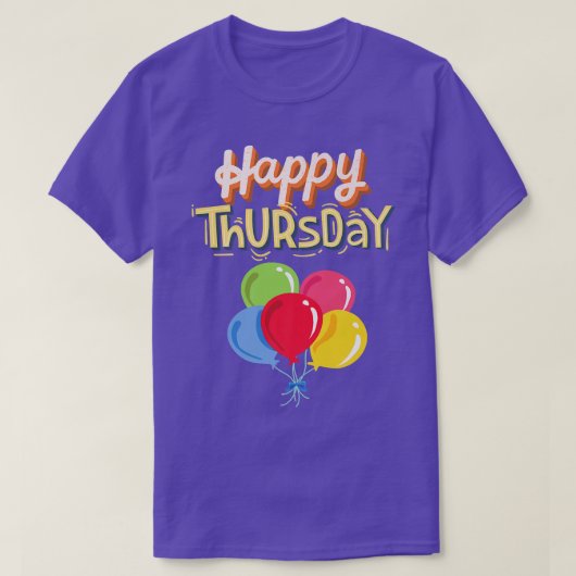 T-shirt Jeudi heureux (Design devant)