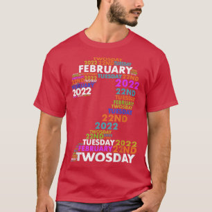 T-shirt Jeudi Mardi 2 février 2022Twos commémoratifs