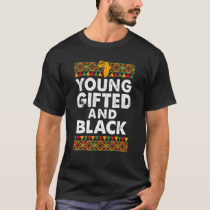 T-shirt Jeune Afro-Américain Cadeau Et Noir Fier Melanin