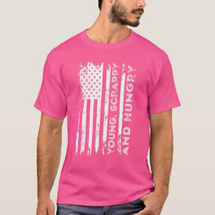 T-shirt Jeune Amérique patriotique 4 juillet affamée