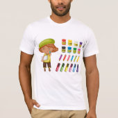 T-shirt jeune artiste homme (Devant)