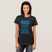 T-shirt Jeune cool Pasteur Hommes garçons Prédicateur Mini (Devant entier)