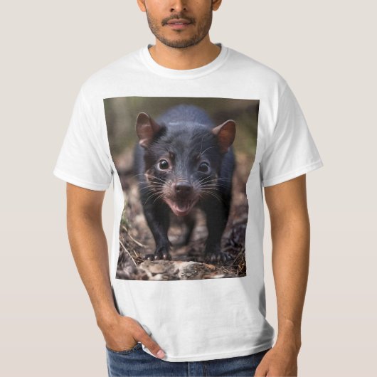 T-shirt Jeune Diable de Tasmanie, (Devant)