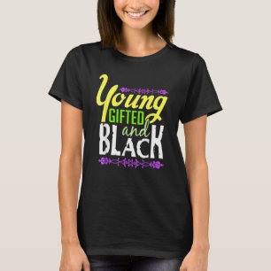 T-shirt Jeune Ed Black African Pride Histoire du patrimoin