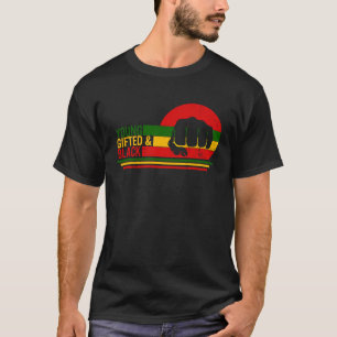 T-shirt Jeune éd & Mois de l'histoire des Noirs Femme afro