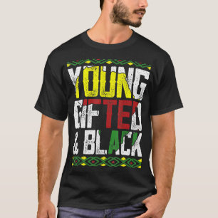 T-shirt Jeune ed & Noir Histoire Vêtements Hommes Africain