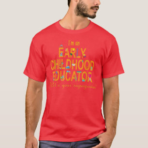 T-shirt Jeune éducatrice
