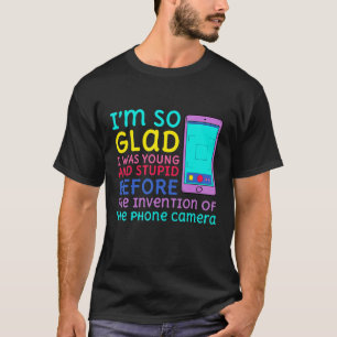 T-shirt Jeune Et Stupide Avant L'Invention Du Téléphone