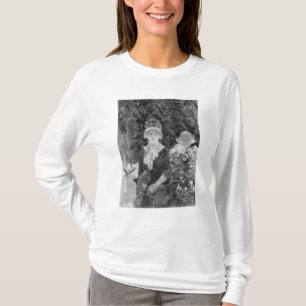 T-shirt Jeune femme dans un jardin, 1883