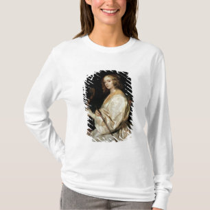 T-shirt Jeune femme jouant un vétiver de DA d'alto