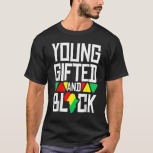 T-shirt Jeune Fierté Noire Et Cadeau Histoire Africaine No