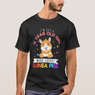 T-shirt Jeune Fille De 11 Ans Qui Aime Les Cochons De Guin