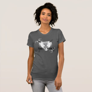 T-shirt Jeune fille fière de bouclier de Viking