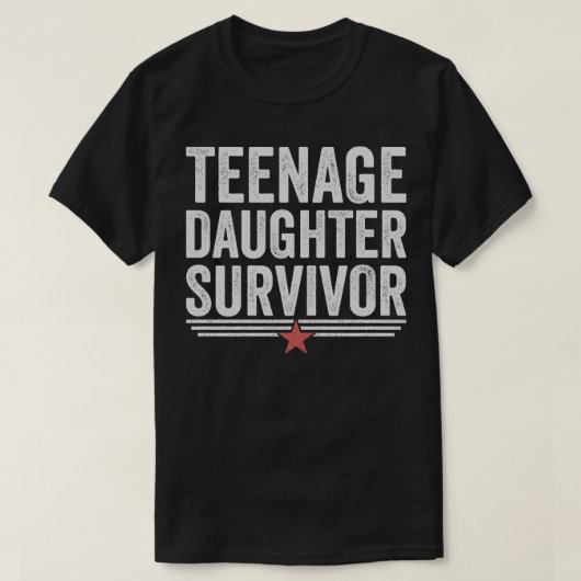 T-shirt Jeune fille Survivant (Design devant)