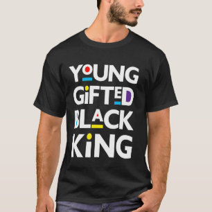 T-shirt Jeune Fils Roi Noir Cadeau Bébé Garçon Melanin Tod