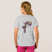 T-shirt jeune heureux (Dos entier)