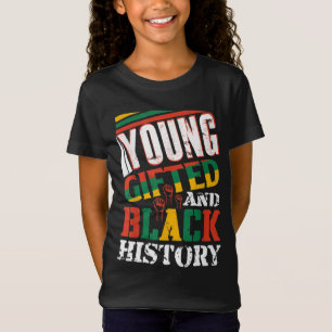 T-Shirt Jeune Histoire Cadeau Et Noire