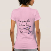 T-shirt Jeune mariée (Dos)