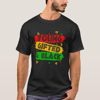 T-shirt Jeune Noir La magie des filles noires et l'histoi