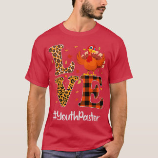 T-shirt Jeune Pasteur Aimer Thanksgiving Leopard Turquie A