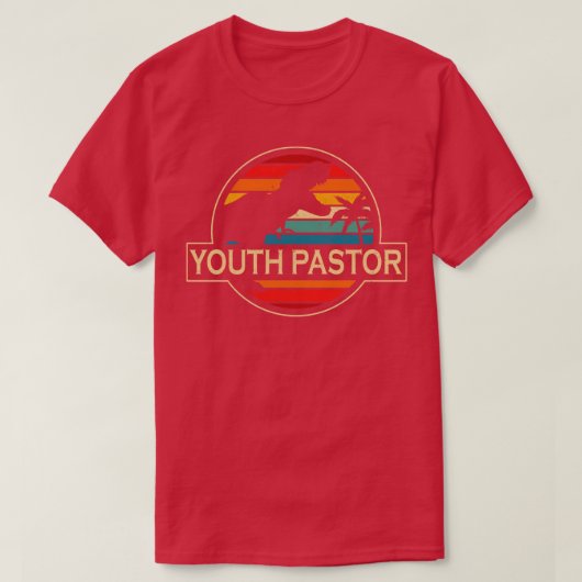 T-shirt Jeune Pasteur Dinosaur (Design devant)