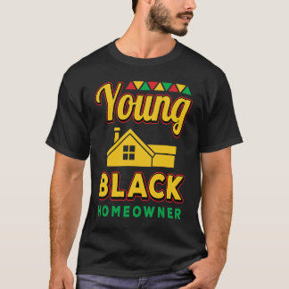 T-shirt Jeune propriétaire noir afro-américain Black Histo