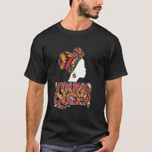 T-shirt Jeune Reine Vêtements Culturels Afrocentriques