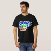 T-shirt Jeune Sauvage Libre (Devant entier)