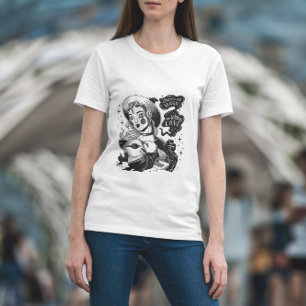T-shirt Jeune Sorcière Et Lapin