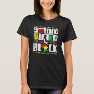 T-shirt Jeune Talentueux Et Histoire Noir Mélanine Afro-Am