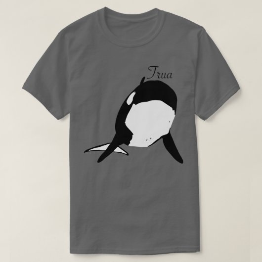 T-shirt jeune TRUA l'orque (Design devant)