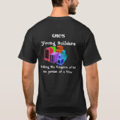 T-shirt Jeunes constructeurs (Dos)