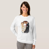 T-shirt Jeunes couples dans le tenue de soirée (Devant entier)