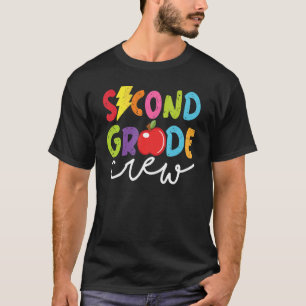 T-shirt Jeunes filles de 2e année Retour à l'école 1